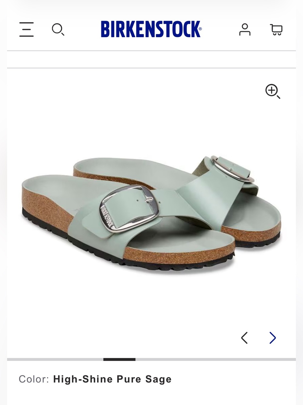 NWT Birkenstock Madrid Sandals